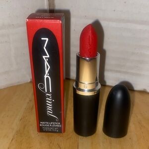 MAC Cosmetics Red Silky Matte Lipstick #612 Russian Red NWT NiP
